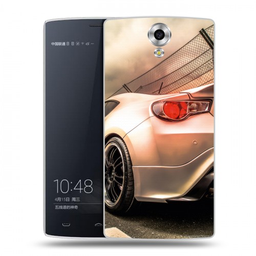 Дизайнерский силиконовый чехол для Homtom HT7 Toyota