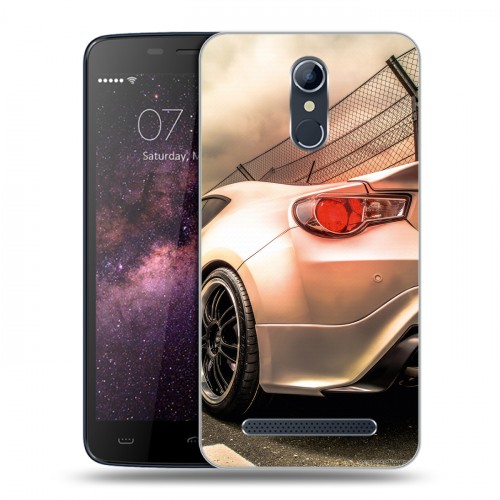 Дизайнерский силиконовый чехол для Homtom HT17 Toyota