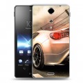 Дизайнерский пластиковый чехол для Sony Xperia TX Toyota