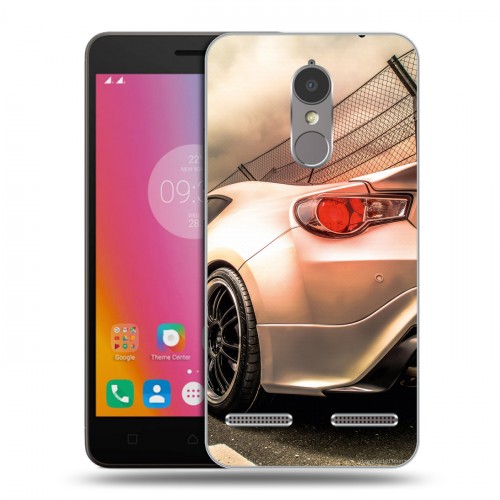 Дизайнерский силиконовый чехол для Lenovo K6 Toyota