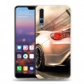 Дизайнерский силиконовый с усиленными углами чехол для Huawei P20 Pro Toyota