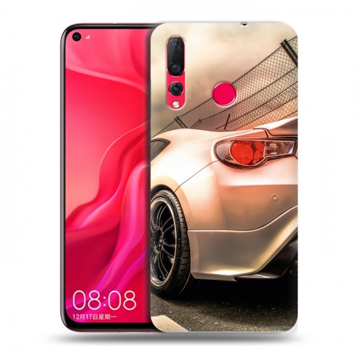 Дизайнерский пластиковый чехол для Huawei Nova 4 Toyota