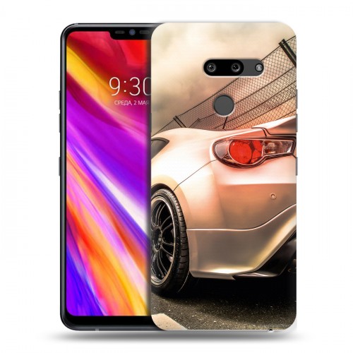 Дизайнерский пластиковый чехол для LG G8 ThinQ Toyota