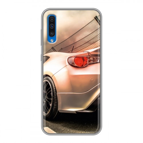 Дизайнерский силиконовый чехол для Samsung Galaxy A50 Toyota