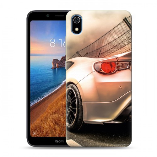 Дизайнерский силиконовый чехол для Xiaomi RedMi 7A Toyota