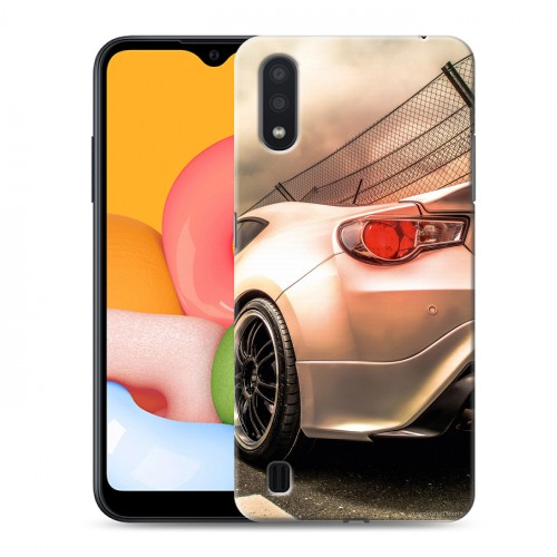 Дизайнерский силиконовый чехол для Samsung Galaxy M01 Toyota