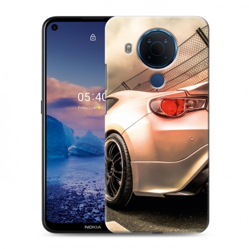 Дизайнерский силиконовый чехол для Nokia 5.4 Toyota