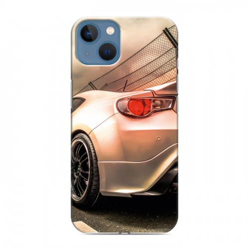 Дизайнерский силиконовый чехол для Iphone 13 Toyota