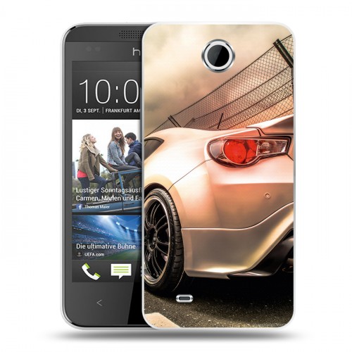 Дизайнерский пластиковый чехол для HTC Desire 300 Toyota