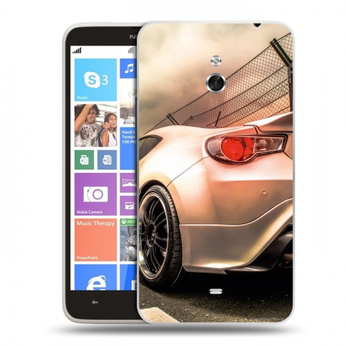 Дизайнерский пластиковый чехол для Nokia Lumia 1320 Toyota