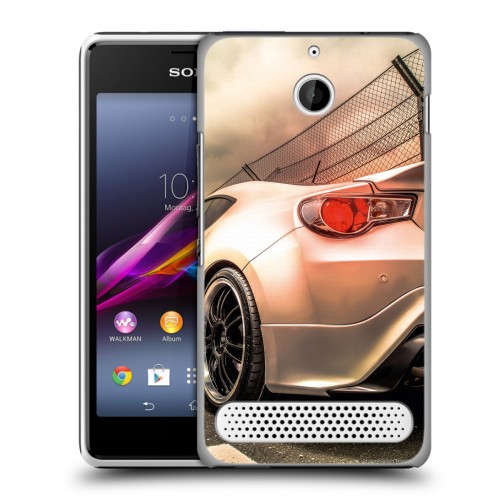 Дизайнерский силиконовый чехол для Sony Xperia E1 Toyota