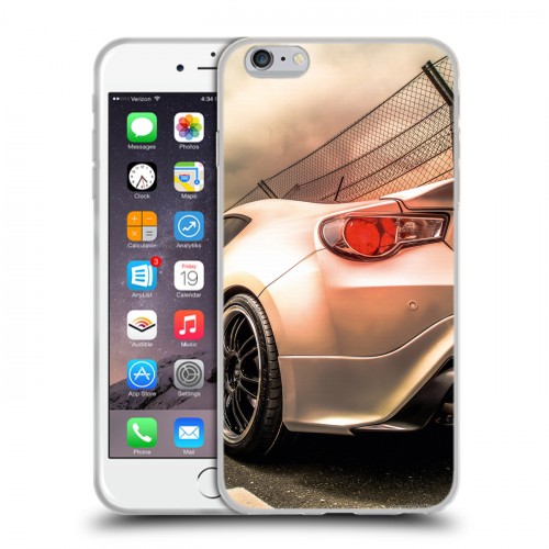 Дизайнерский силиконовый чехол для Iphone 6 Plus/6s Plus Toyota