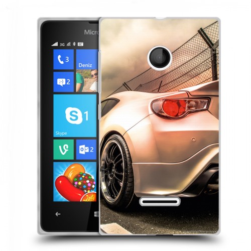 Дизайнерский пластиковый чехол для Microsoft Lumia 435 Toyota