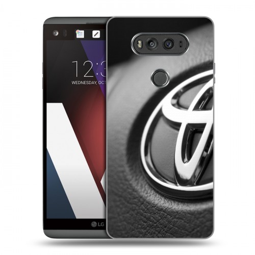 Дизайнерский пластиковый чехол для LG V20 Toyota