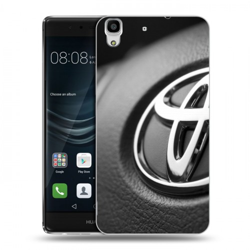 Дизайнерский пластиковый чехол для Huawei Y6II Toyota