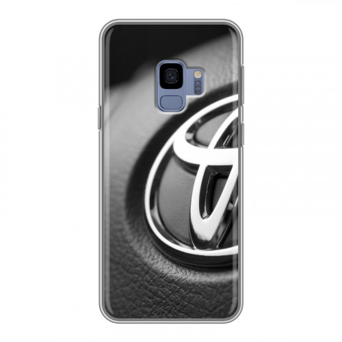 Дизайнерский пластиковый чехол для Samsung Galaxy S9 Toyota