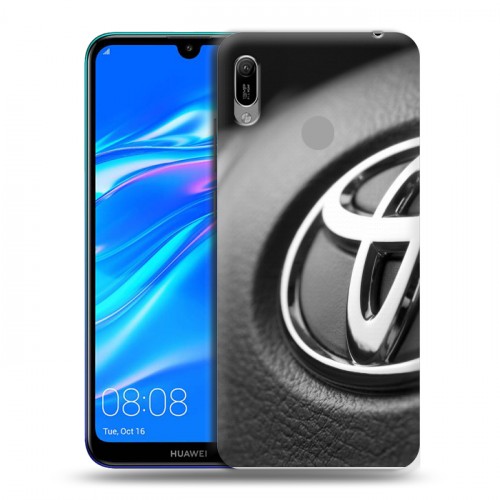 Дизайнерский пластиковый чехол для Huawei Y6 (2019) Toyota