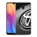 Дизайнерский силиконовый с усиленными углами чехол для Xiaomi RedMi 8A Toyota