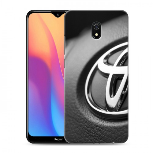 Дизайнерский силиконовый с усиленными углами чехол для Xiaomi RedMi 8A Toyota