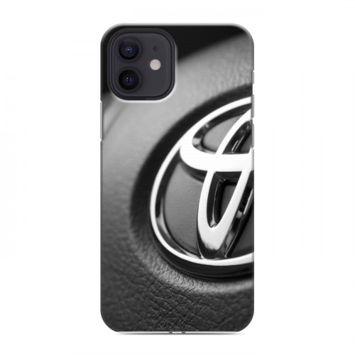 Дизайнерский силиконовый чехол для Iphone 12 Toyota