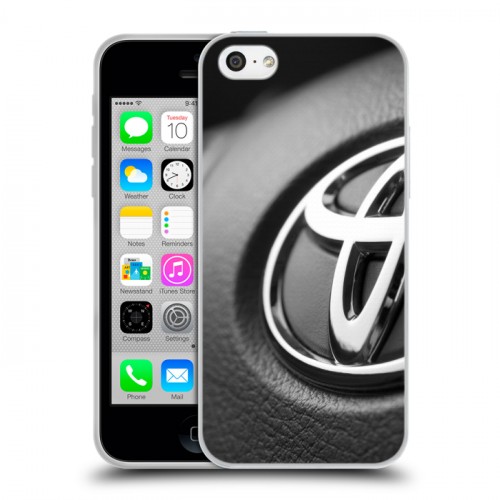 Дизайнерский пластиковый чехол для Iphone 5c Toyota