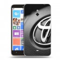 Дизайнерский пластиковый чехол для Nokia Lumia 1320 Toyota