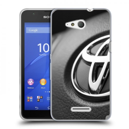 Дизайнерский пластиковый чехол для Sony Xperia E4g Toyota