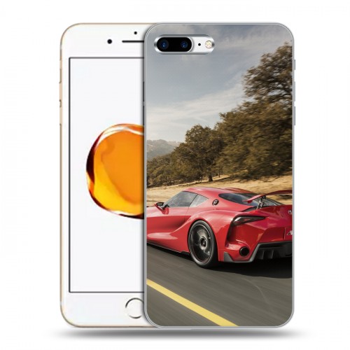 Дизайнерский пластиковый чехол для Iphone 7 Plus / 8 Plus Toyota