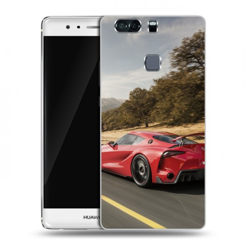 Дизайнерский пластиковый чехол для Huawei P9 Plus Toyota