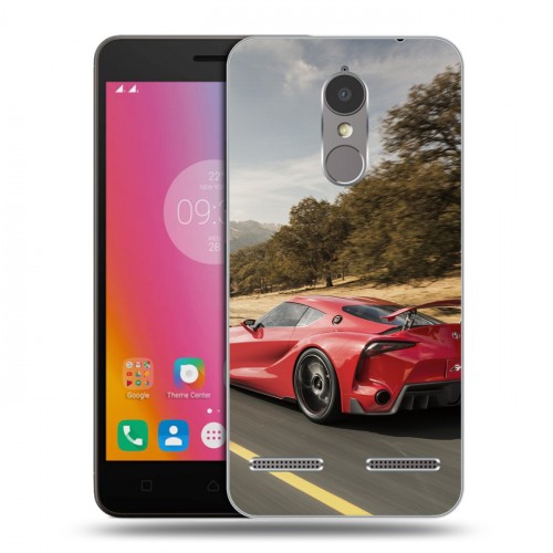 Дизайнерский силиконовый чехол для Lenovo K6 Toyota