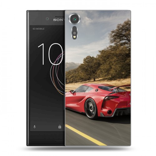 Дизайнерский пластиковый чехол для Sony Xperia XZs Toyota