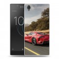 Дизайнерский пластиковый чехол для Sony Xperia L1 Toyota