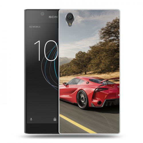 Дизайнерский пластиковый чехол для Sony Xperia L1 Toyota