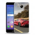 Дизайнерский пластиковый чехол для Huawei Y3 (2017) Toyota