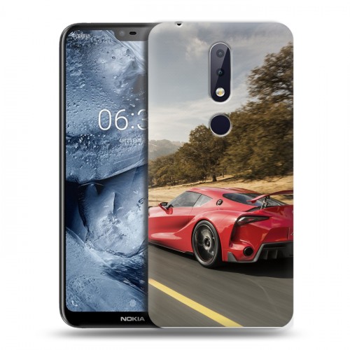 Дизайнерский пластиковый чехол для Nokia 6.1 Plus Toyota