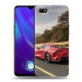 Дизайнерский силиконовый с усиленными углами чехол для OPPO A1k Toyota