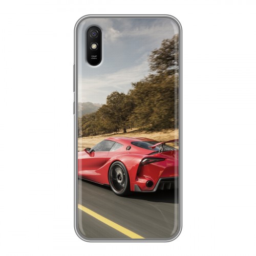 Дизайнерский силиконовый чехол для Xiaomi RedMi 9A Toyota