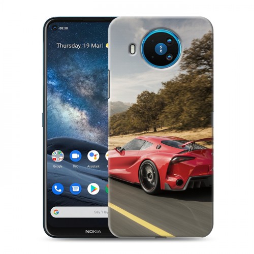 Дизайнерский силиконовый чехол для Nokia 8.3 Toyota