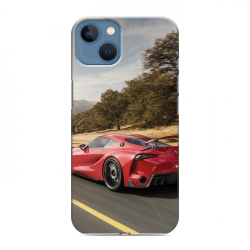 Дизайнерский силиконовый чехол для Iphone 13 Toyota