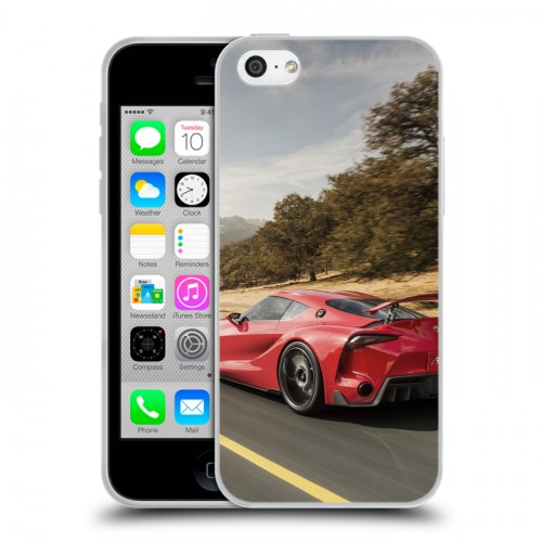 Дизайнерский пластиковый чехол для Iphone 5c Toyota