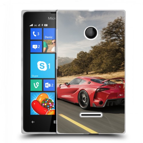 Дизайнерский пластиковый чехол для Microsoft Lumia 435 Toyota