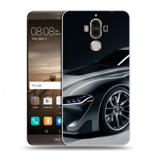 Дизайнерский пластиковый чехол для Huawei Mate 9 Toyota