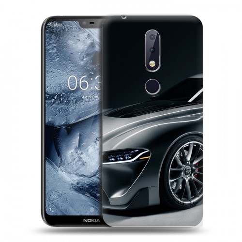 Дизайнерский пластиковый чехол для Nokia 6.1 Plus Toyota