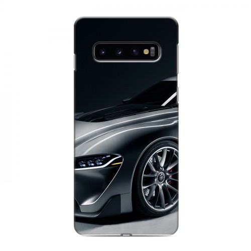 Дизайнерский силиконовый чехол для Samsung Galaxy S10 Toyota