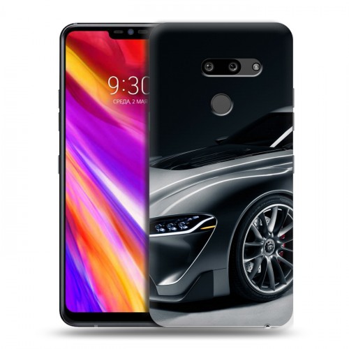 Дизайнерский пластиковый чехол для LG G8 ThinQ Toyota