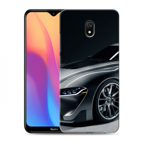 Дизайнерский силиконовый с усиленными углами чехол для Xiaomi RedMi 8A Toyota