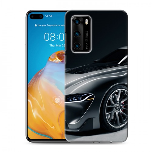 Дизайнерский пластиковый чехол для Huawei P40 Toyota