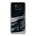 Дизайнерский силиконовый с усиленными углами чехол для Xiaomi Poco X3 Toyota