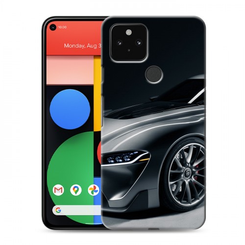 Дизайнерский пластиковый чехол для Google Pixel 5 Toyota