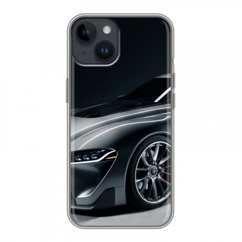 Дизайнерский пластиковый чехол для Iphone 14 Toyota